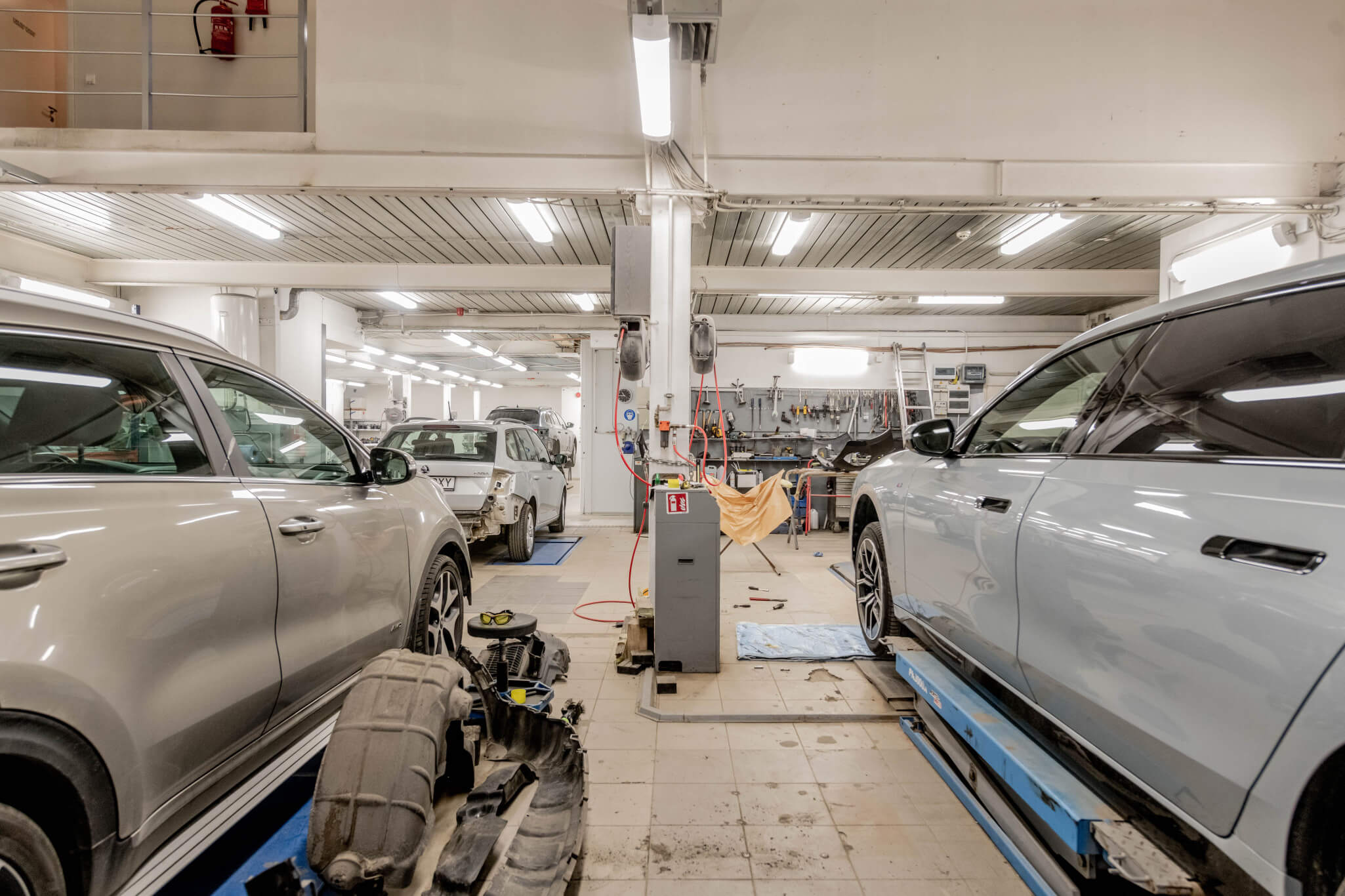 The AXLE workshop floor in Munich