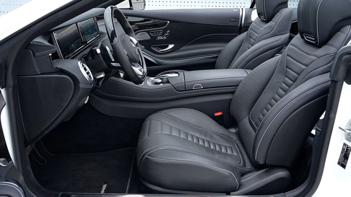 Interior detailing after service